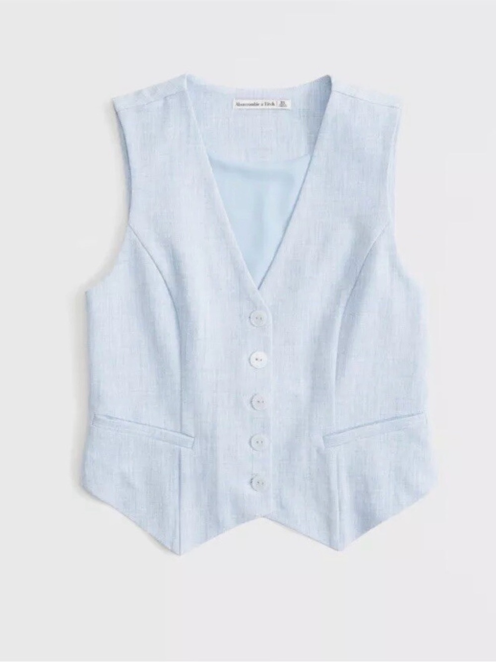 Abercrombie Light Blue Women's Vest